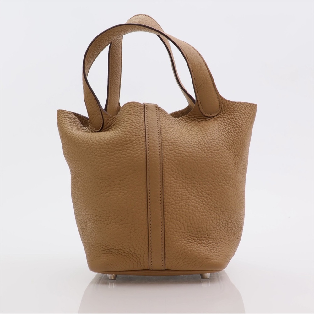 SOLD- Authentic Hermes Picotin 18 Biscuit - Picture 12 of 14